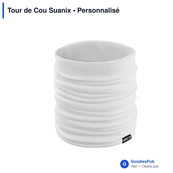 Tour de Cou personnalisable en PET recyclé - Suanixavec logo - Image 5