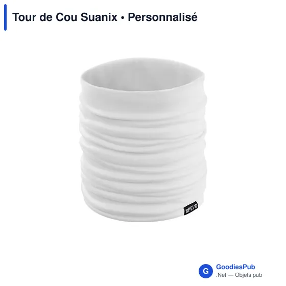 Tour de Cou personnalisable en PET recyclé - Suanixavec logo - Image 10