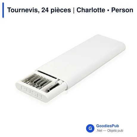Tournevis, 24 pièces | Charlotte