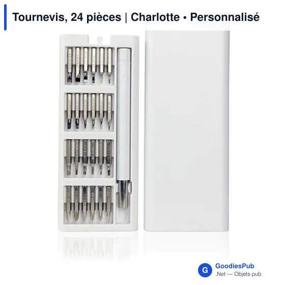 Tournevis, 24 pièces | Charlotte - Image 7