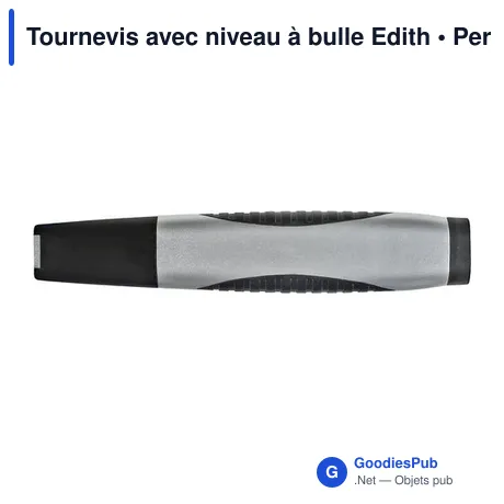 Tournevis avec niveau à bulle Edith