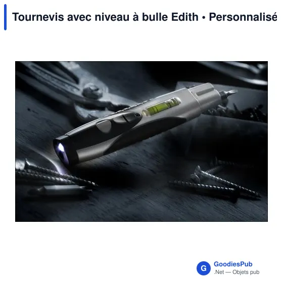 Tournevis avec niveau à bulle Edith - Image 4