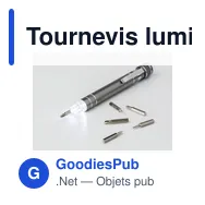 Tournevis lumineux Paquita - Miniature 11
