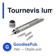 Tournevis lumineux Paquita - Miniature 3