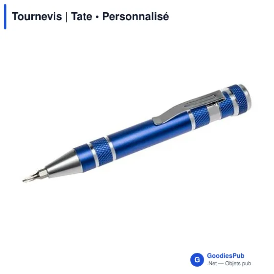 Tournevis personnalisable en aluminium avec logo - Tate - Image 11