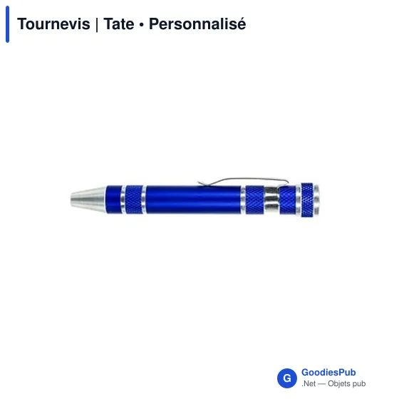 Tournevis personnalisable en aluminium avec logo - Tate - Image 12