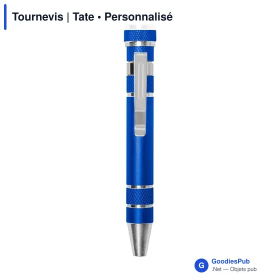 Tournevis personnalisable en aluminium avec logo - Tate - Image 9