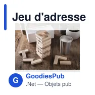 Jeu d'adresse personnalisable Tower Game Deluxe avec logo - Miniature 4
