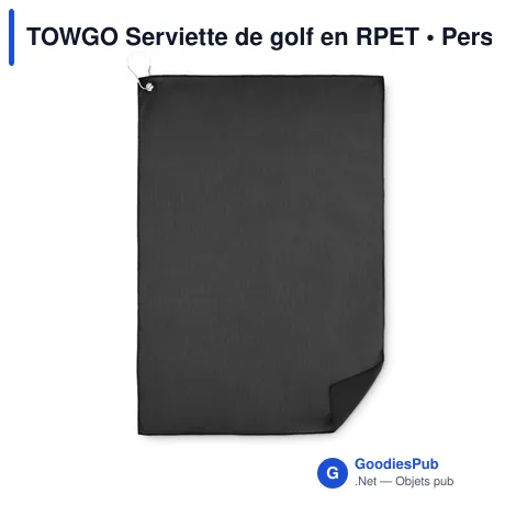 TOWGO Serviette de golf en RPET