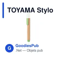 TOYAMA Stylo bambou/paille blé et ABS - Miniature 10