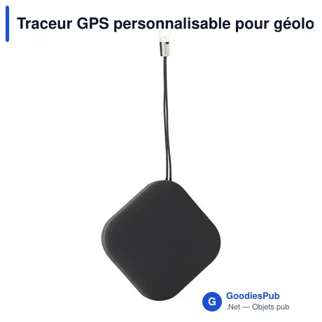 Traceur GPS personnalisable pour géolocalisation d'objets - Gerardavec logo