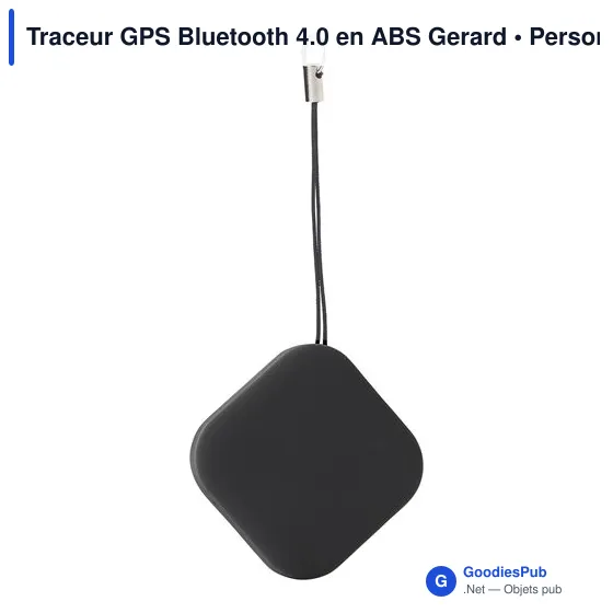 Traceur GPS personnalisable pour géolocalisation d'objets - Gerardavec logo - Image 1