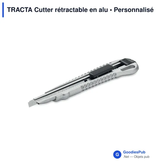 TRACTA Cutter rétractable en alu - Image 1
