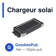 Chargeur solaire personnalisable Trail RCS 10000 avec logo - Miniature 2