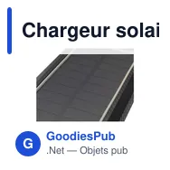 Chargeur solaire personnalisable Trail RCS 10000 avec logo - Miniature 9