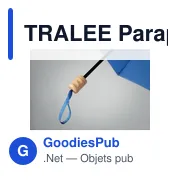 TRALEE Parapluie pliable - Miniature 4
