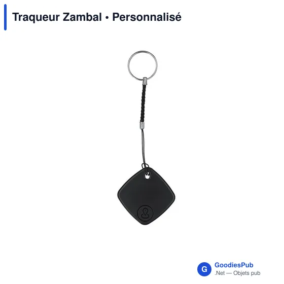 Traqueur GPS personnalisable Zambal avec logo - Image 1