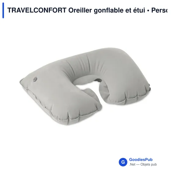 TRAVELCONFORT Oreiller gonflable et étui - Image 2
