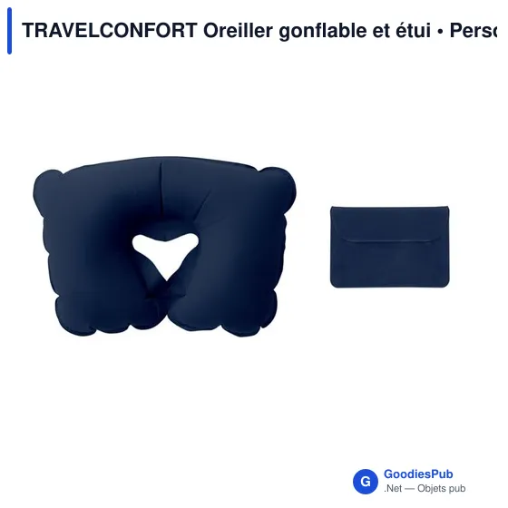 TRAVELCONFORT Oreiller gonflable et étui - Image 3
