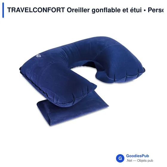 TRAVELCONFORT Oreiller gonflable et étui - Image 4