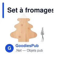 Set à fromages personnalisable en bambou avec logo - TREECHESSE - Miniature 2