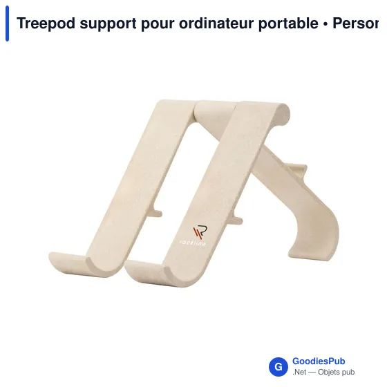 Support pour ordinateur portable personnalisable Treepod avec logo - Image 11