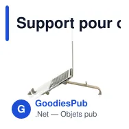 Support pour ordinateur portable personnalisable Treepod avec logo - Miniature 12