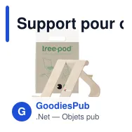 Support pour ordinateur portable personnalisable Treepod avec logo - Miniature 3