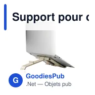 Support pour ordinateur portable personnalisable Treepod avec logo - Miniature 6