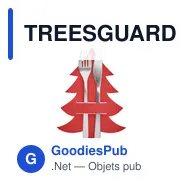 TREESGUARD 4 portes couverts feutre RPET - Miniature 4