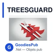 TREESGUARD 4 portes couverts feutre RPET - Miniature 6