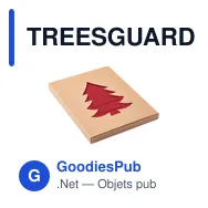 TREESGUARD 4 portes couverts feutre RPET - Miniature 7
