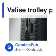 Valise trolley personnalisable TREMONT avec logo - 4 roues - Miniature 4