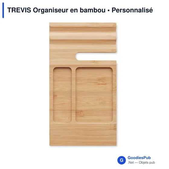 TREVIS Organiseur en bambou - Image 2