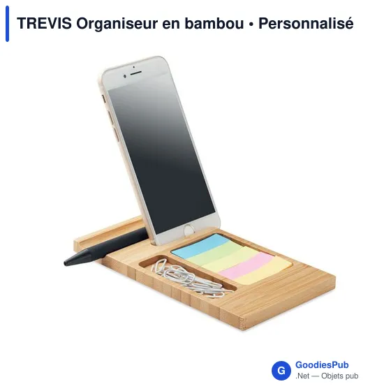 TREVIS Organiseur en bambou - Image 3