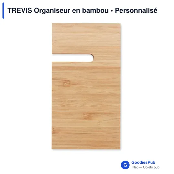 TREVIS Organiseur en bambou - Image 4