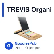 TREVIS Organiseur en bambou - Miniature 5