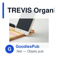 TREVIS Organiseur en bambou - Miniature 6