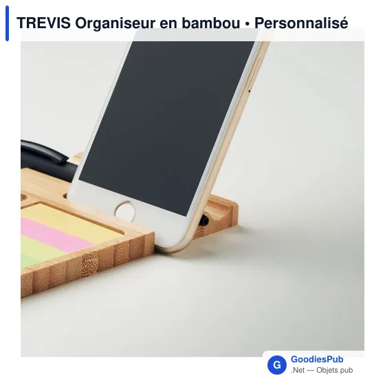 TREVIS Organiseur en bambou - Image 6