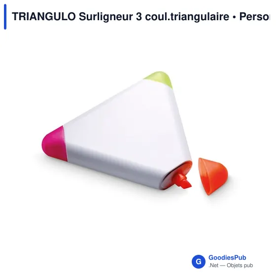TRIANGULO Surligneur 3 coul.triangulaire - Image 2