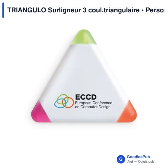 TRIANGULO Surligneur 3 coul.triangulaire - Image 3