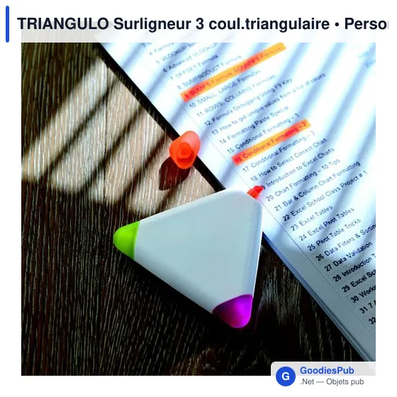 TRIANGULO Surligneur 3 coul.triangulaire - Image 4