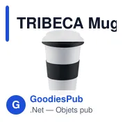 TRIBECA Mug céramique avec silicone - Miniature 1