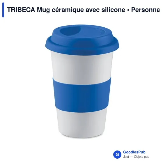 TRIBECA Mug céramique avec silicone - Image 2