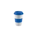 Variante bleu - TRIBECA Mug céramique avec silicone