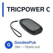 TRICPOWER Chaufferette power bank 4000mAh - Miniature 1