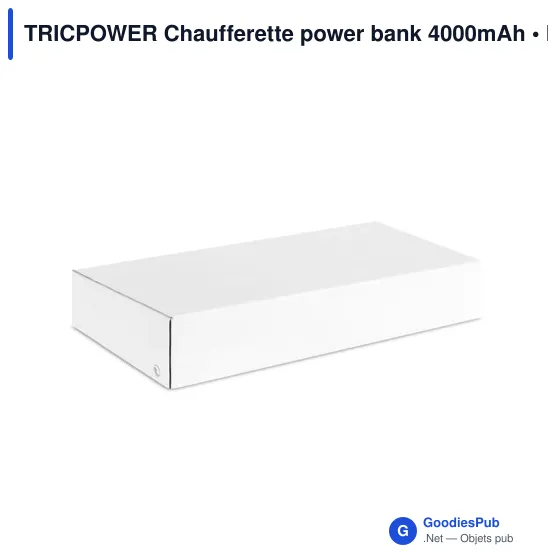 TRICPOWER Chaufferette power bank 4000mAh - Image 4