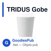 TRIDUS Gobelet en PP 300 ml - Miniature 1
