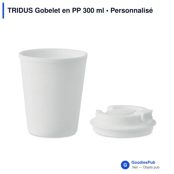 TRIDUS Gobelet en PP 300 ml - Image 4
