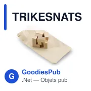 TRIKESNATS Puzzle en bois dans un sac - Miniature 1